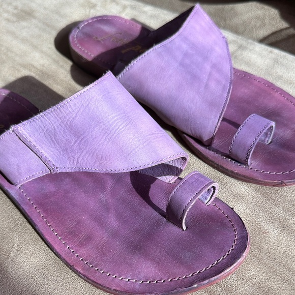Purple Women's Sandals - Picture 2 of 3